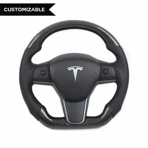 May da - Bọc da vô lăng xe Tesla