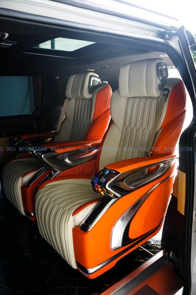 Ghế Limousine cho các dòng xe mẫu VIP 17: ghế Crystal 4.0