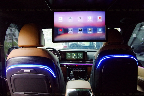 Màn hình gập trần- màn hình ốp trần Android Kia Carnival 2024 2025: bảng giá mới nhất và kinh nghiệm lắp đặt