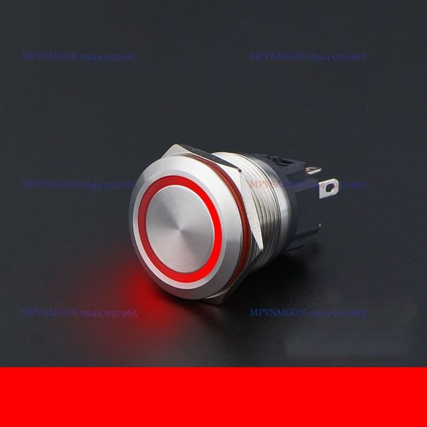 Công tắc 22mm LED tròn 220v