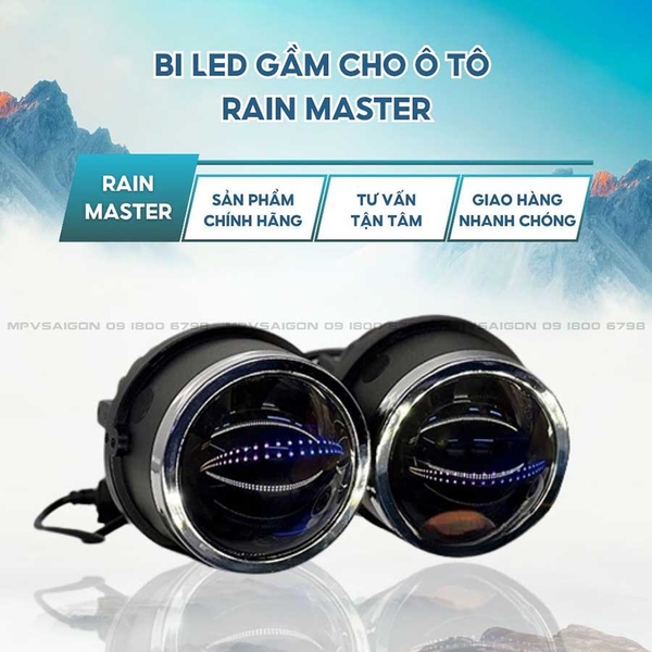 Đèn LED gầm ô tô Rain Master siêu sáng chống nước và có laser