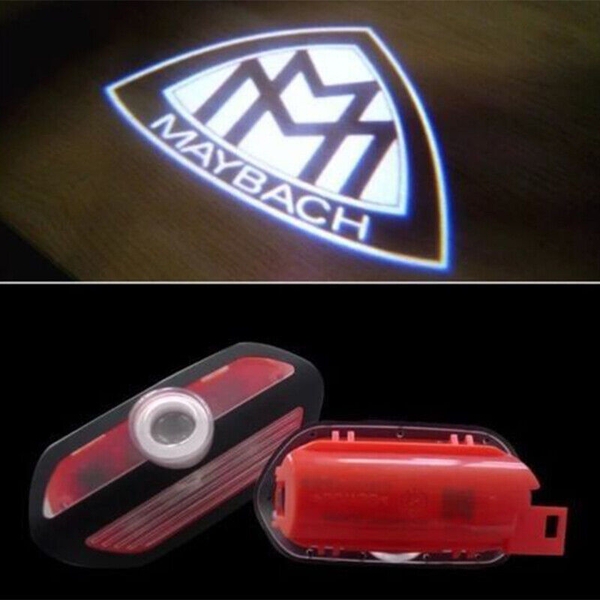 Đèn led logo Maybach khi mở cửa cho Mercedes V250