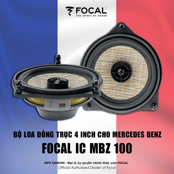 FOCAL IC MBZ 100 - Loa Pháp chuyên dụng cho Mercedes Benz