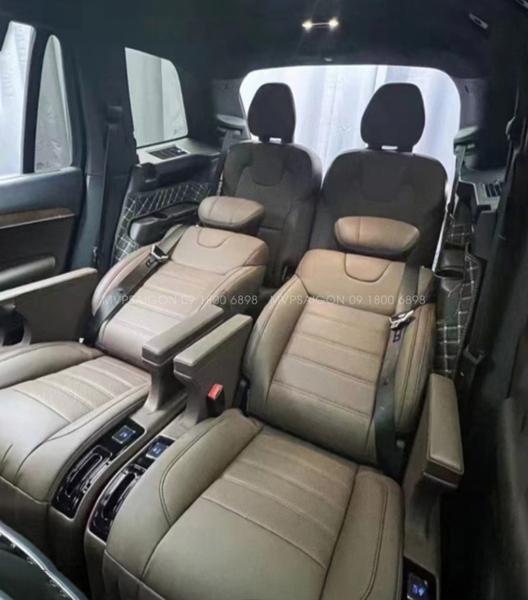 Ghế Limousine SUV Volvo XC90: kinh nghiệm độ Volvo xịn nhất