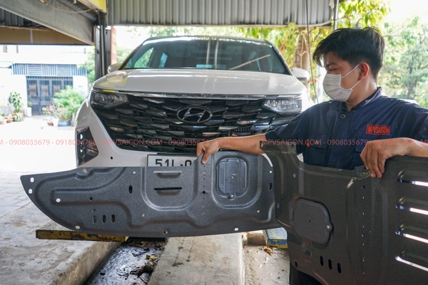 Tấm bảo vệ động cơ- giáp gầm Hyundai Custin