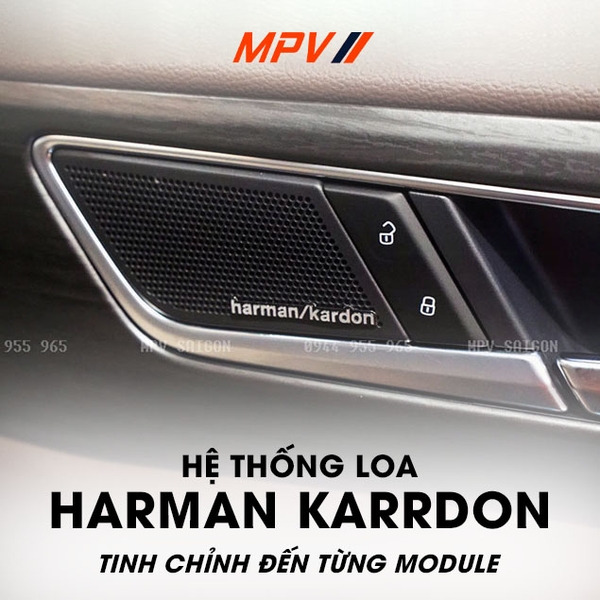 Hệ thống loa Harman Kardon: hoàn chỉnh từng module