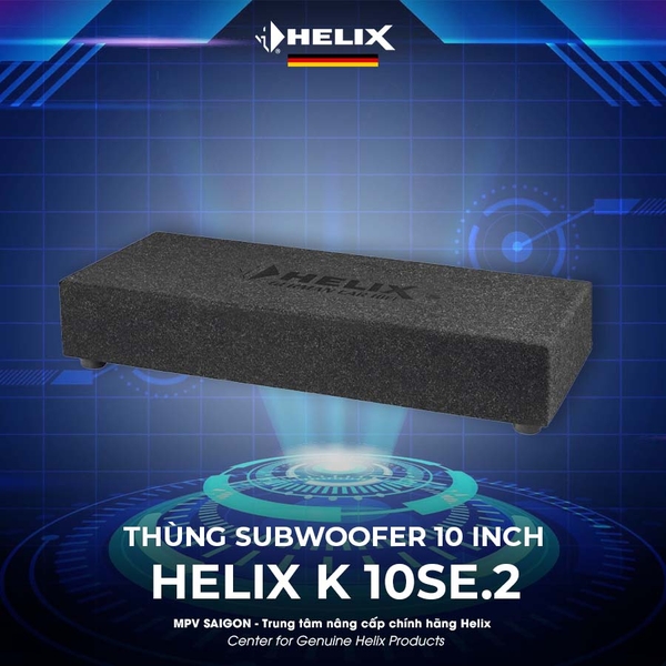 HELIX LOA SUBWOOFER 10″ GỒM THÙNG HELIX K 10SE.2
