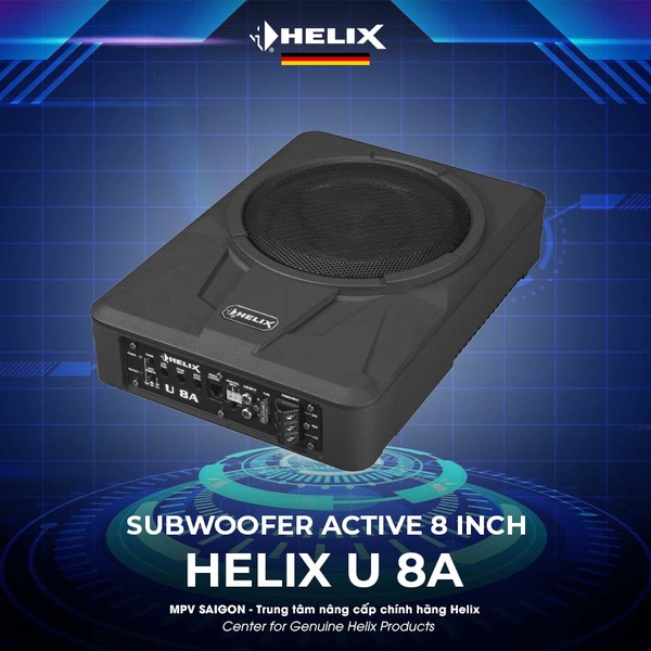 HELIX LOA SUBWOOFER 8″ ACTIVE HELIX U 8A