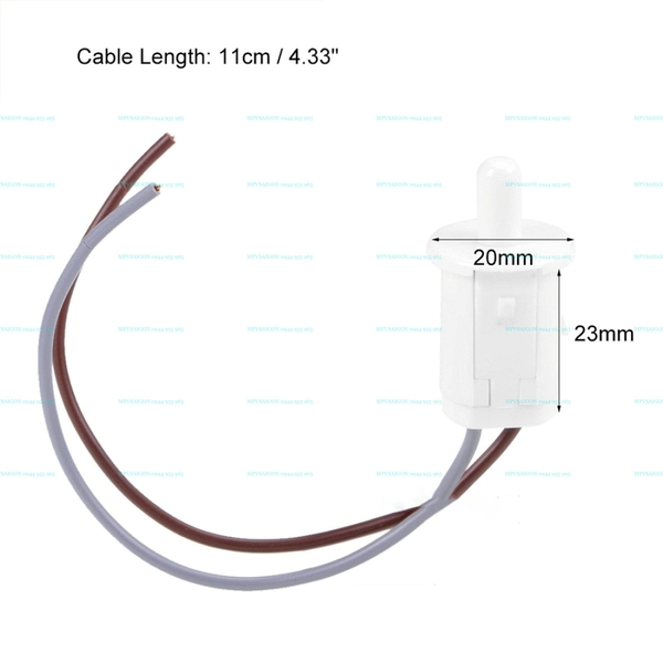 Công tắc tủ áo tròn có dây