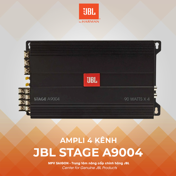 Amply 4 kênh lắp xe ô tô JBL STAGE A9004