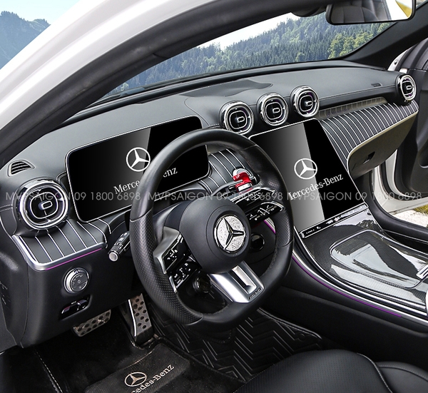 Miếng dán trang trí Benz S-Class dành cho C Class