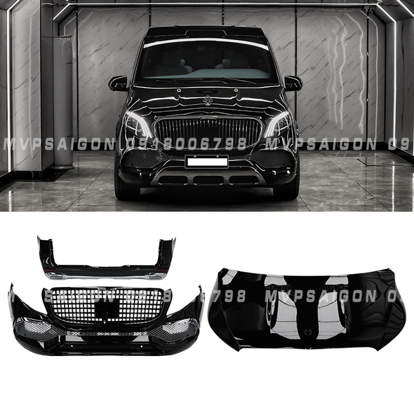 Nâng cấp body kit Mercedes Benz V250 2024 mẫu mới nhất