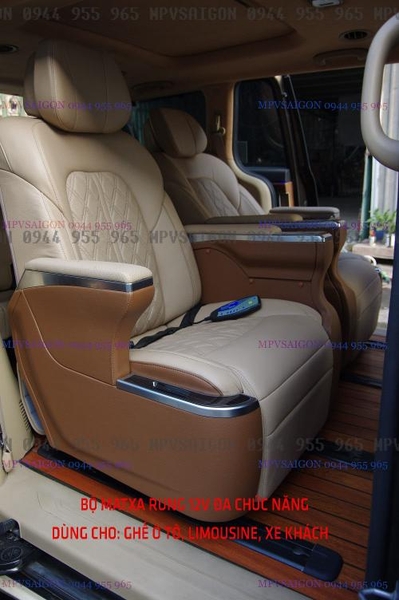 Nâng cấp hệ thống matxa cho ghế xe ô tô ghế limousine