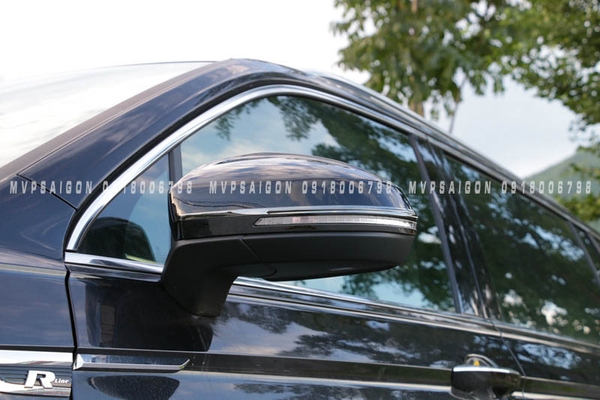 Ốp inox trang trí nẹp gương chiếu hậu Volkswagen Viloran