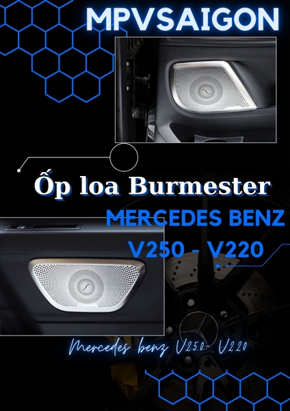 Ốp Loa Burmester Mercedes Benz V250 V220