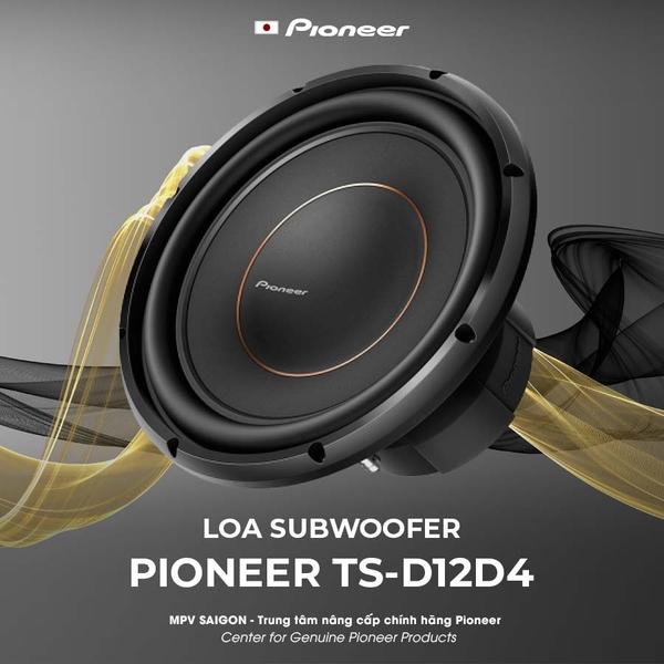 Pioneer - Loa sub hơi TS-D12D4