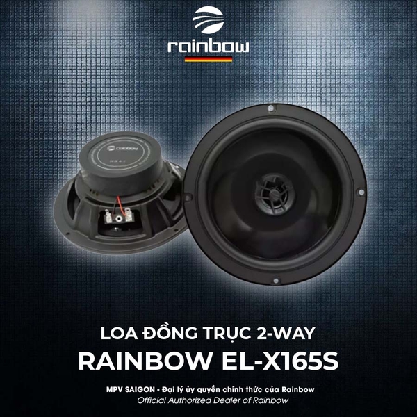 Rainbow Audio EL-X165S - Loa đồng trục 2 chiều 6.5 inch