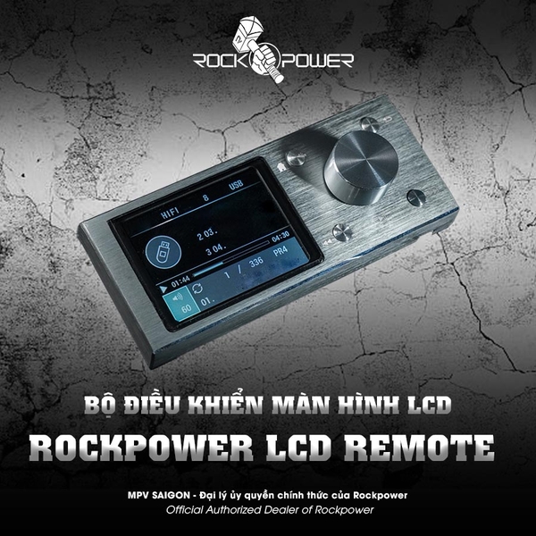 ROCKPOWER LCD Screen Ctrl REMOTE LCD SCREEN CONTROLLER