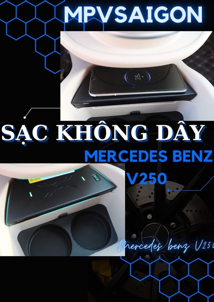 Sạc không dây Mercedes Benz V250