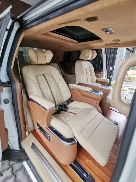 Nội thất SEDONA nâng cấp - độ Limousine cao cấp