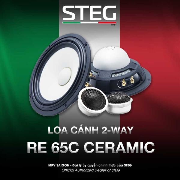 Loa cánh 2-way STEG RE 65C CERAMIC