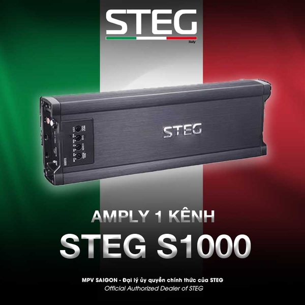 Amply 1 kênh STEG S1000