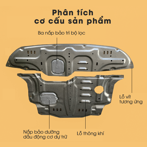 Tấm bảo vệ động cơ Hyundai Palisade