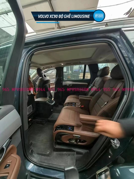 VOLVO XC90 độ ghế thương gia Limousine matxa: Kinh nghiệm và báo giá mới nhất