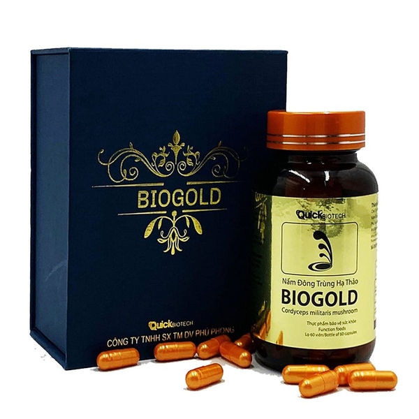 Viên Uống Đông Trùng Hạ Thảo Biogold 60 Viên