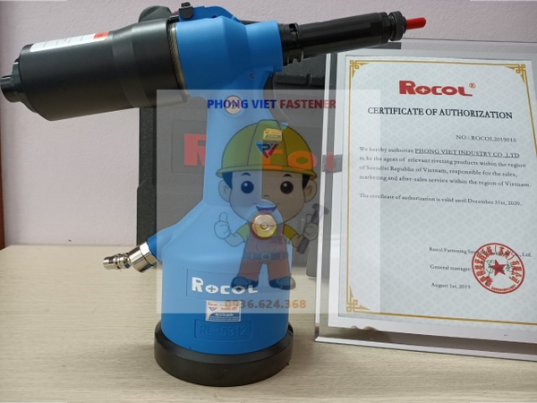 Địa chỉ mua Súng rút ốc tán ROCOL RL0312, RL0310, RL5312, RL860... Chí ...