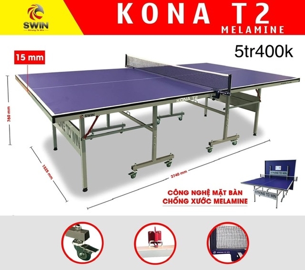 Bàn bóng bàn Kona T2