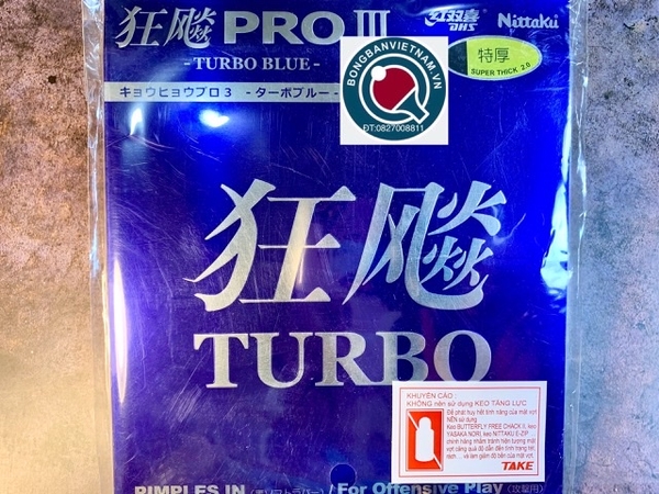 HURRICANE PRO 3 TURBO BLUE