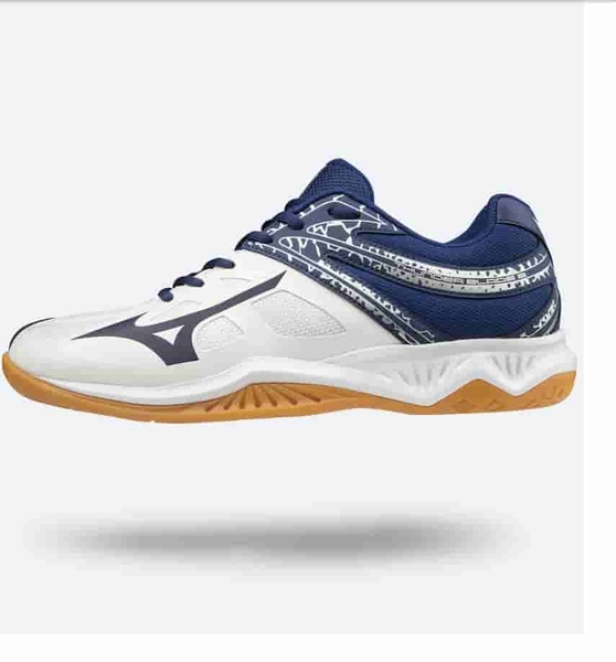 Giày Mizuno Thunder Blade 2 xanh trắng