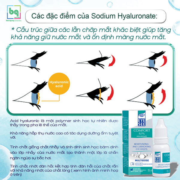 Dung dịch nhỏ mắt AVIZOR EYE SEE COMFORT 0.1%