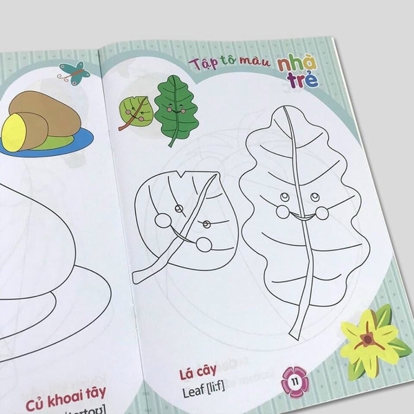 Sách tập tô màu 8 cuốn cho bé - Linh Kiện Khánh Nhân Sách Tập Tô Màu 8 Cuốn Cho Bé - Linh Kiện Khánh Nhân