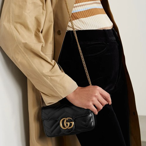 Gucci GG Marmont Matelassé Leather Super Mini Bag | NIPERFUME