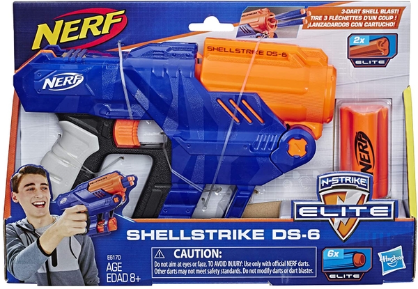 Nerf Elite Shellstrike DS-6 Blaster Nerf - Sản phẩm chính hãng, giao ...