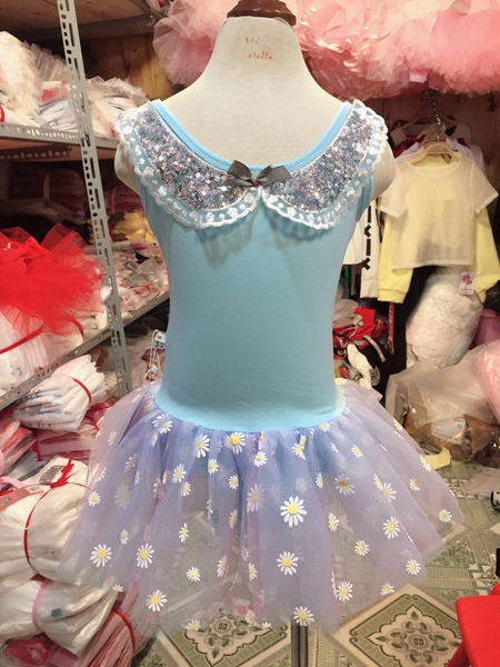 Váy Múa Ballet Họa Mi Xanh