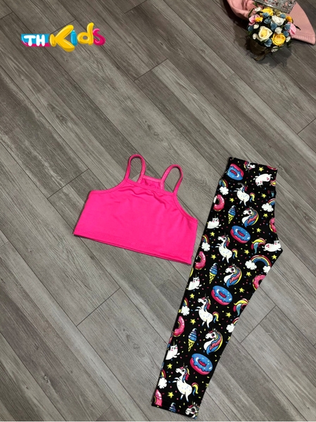 Set YG Hồng + Quần Kỳ Lân