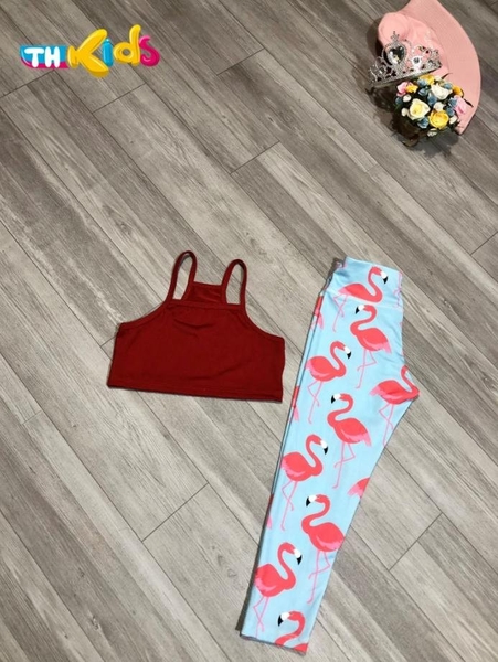 Set YG Đỏ + Quần Hồng Hạc