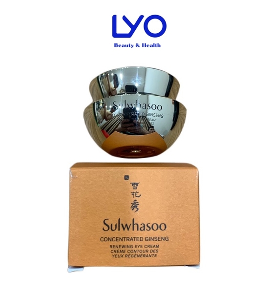 Kem Dưỡng Mắt Nhân Sâm Sulwhasoo Concentrated Ginseng Renewing Eye Cream 5ml