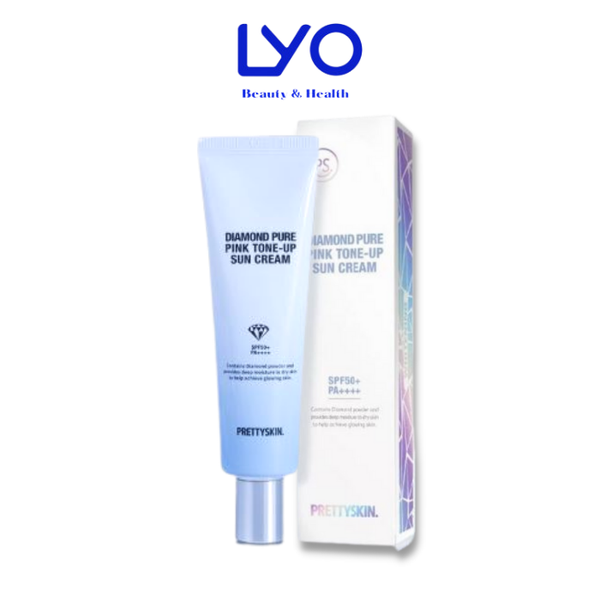 Kem chống nắng nâng tông PrettySkin Diamond Pure Pink Tone-up Sun Cream 50ml
