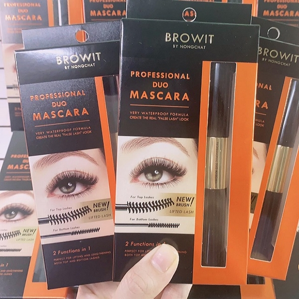 Mascara Browit By Nongchat Professional Dou Thái Lan 4g 4g ( vỏ cam )