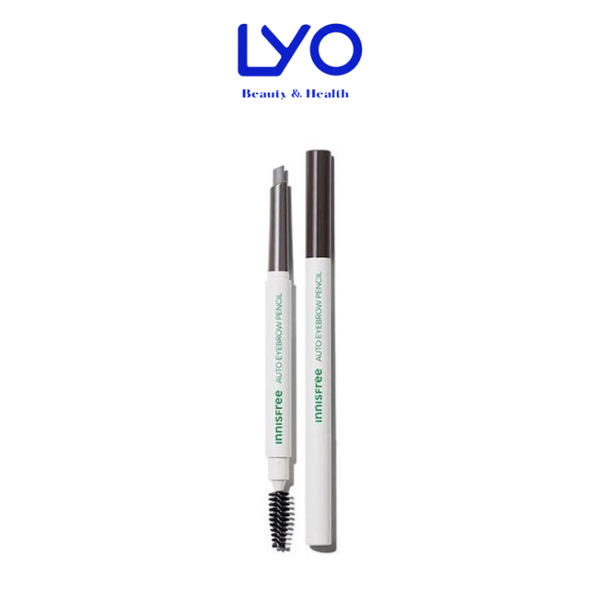Chì kẻ mày 2 đầu Innisfree AUTO EYEBROW PENCIL 3g mẫu mới 2023