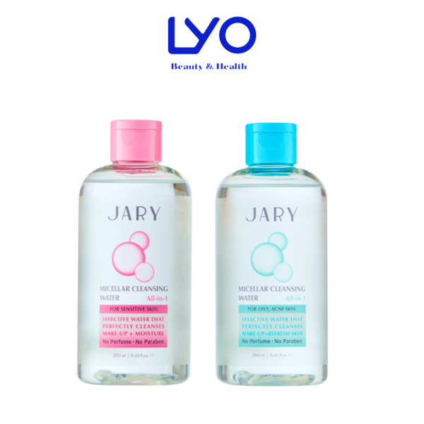Nước tẩy trang JARY Micellar Cleansing Water All-In-1 250ml