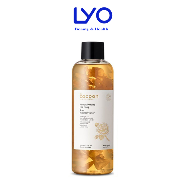 Nước Tẩy Trang Hoa Hồng Cocoon Rose Micellar Water 310ml - 500ml