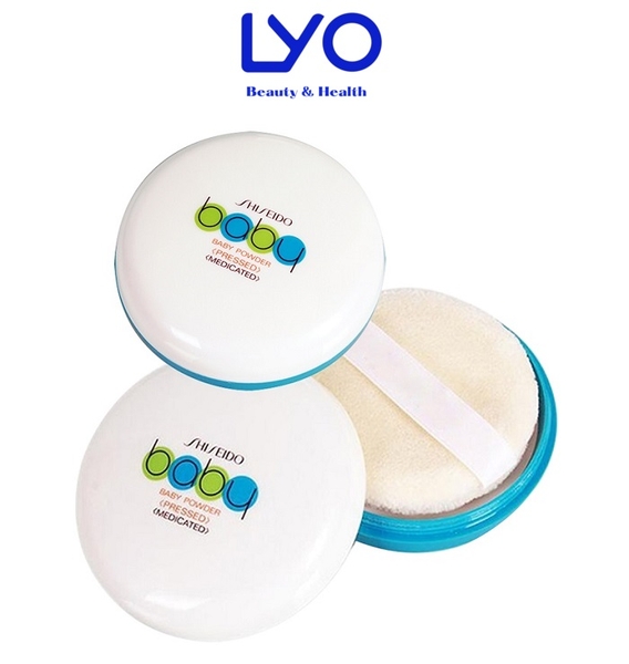 Phấn Rôm Phấn Phủ Shiseido Baby Powder Pressed 50g