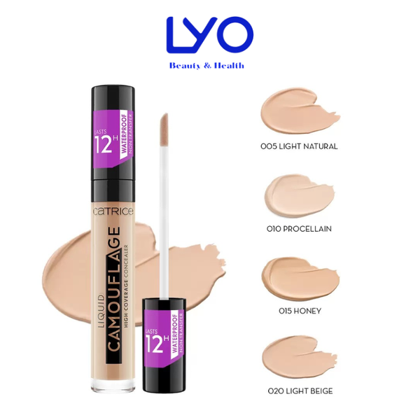 Che khuyết điểm Catrice Liquid Camouflage High Coverage Concealer chính hãng, giá tốt