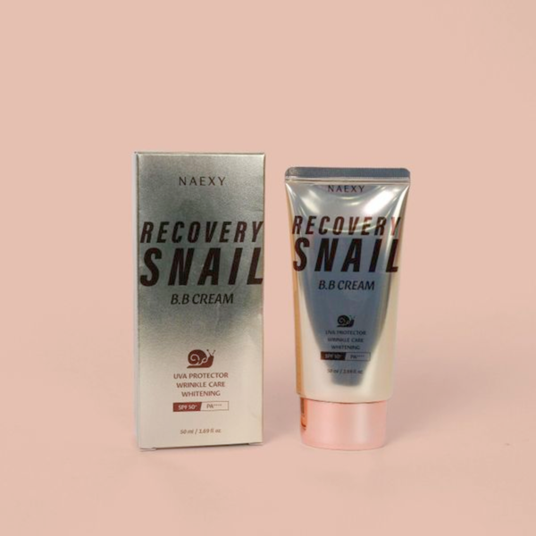 Kem Nền Che Khuyết Điểm Ốc Sên Naexy Recovery Snail BB Cream Giữ ẩm & Dưỡng trắng da 50ml