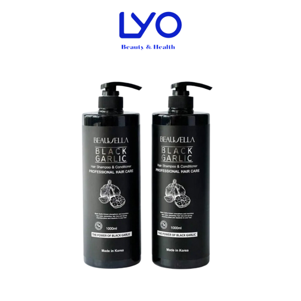 Dầu Gội Tỏi Đen Black Garlic Shampoo - Sức Sống Mới Cho Tóc Của Bạn (1000ml)